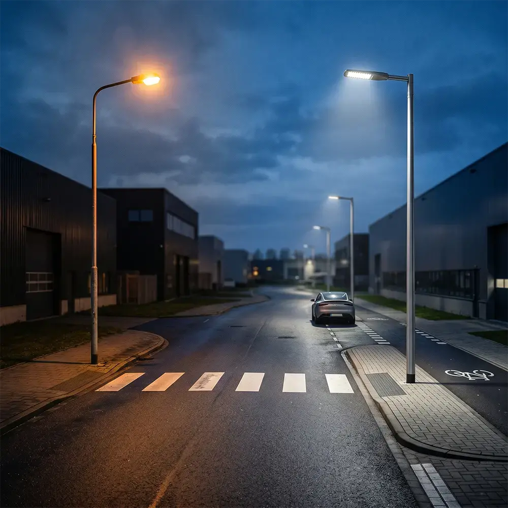 LED vs Sodyum Buharlı Sokak Aydınlatması: Karşılaştırma