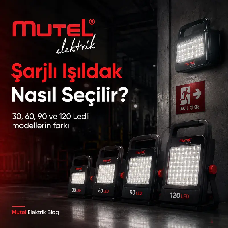 Şarjlı Işıldak Nasıl Seçilir? Ledli Model Farkları