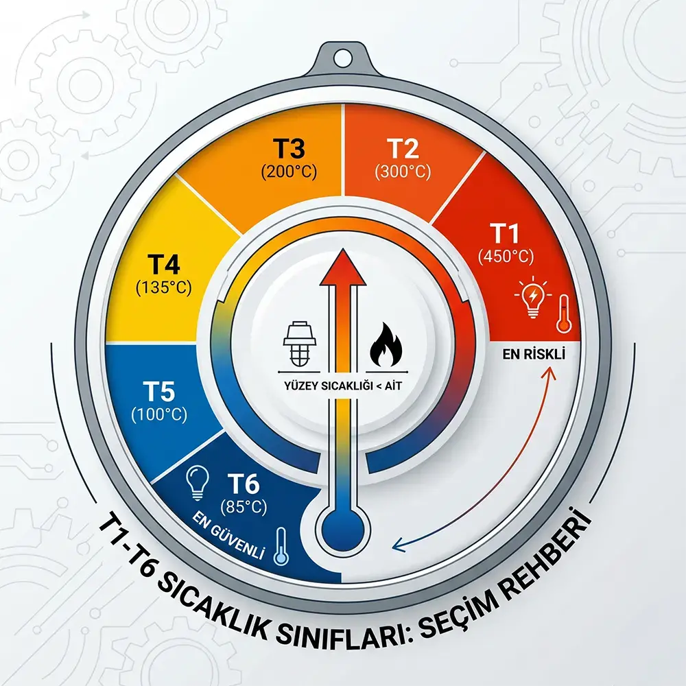 Sıcaklık Sınıfı T1-T6: Yüzey Sıcaklığı — Modeller