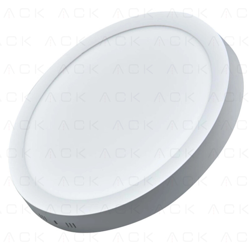 ACK 24W 6500K Sıva Üstü Yuvarlak LED Panel - AP03-02430 - ACK