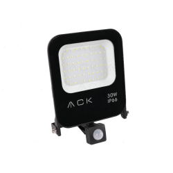 ACK 30W 6500K IP66 Sensörlü Led Projektör - AT62-23032 - ACK