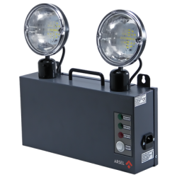 Arsel 2x26 3 Saat 6500K Sıva Üstü Acil Aydınlatma Armatürü - VS-LFP 226/3 - ARSEL