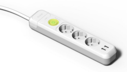 Famatel Akım Korumalı USB+TYPE C 3'lü 1,5 Metre Grup Priz -2633-MS - 1