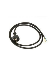 Fişli Kablo 3X2,5mm 3mt Siyah - 