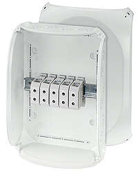 Hensel Gri Kablo Bağlantı Buatı IP66/IP67/IP69 355x255x122 - KF 5050 G - HENSEL