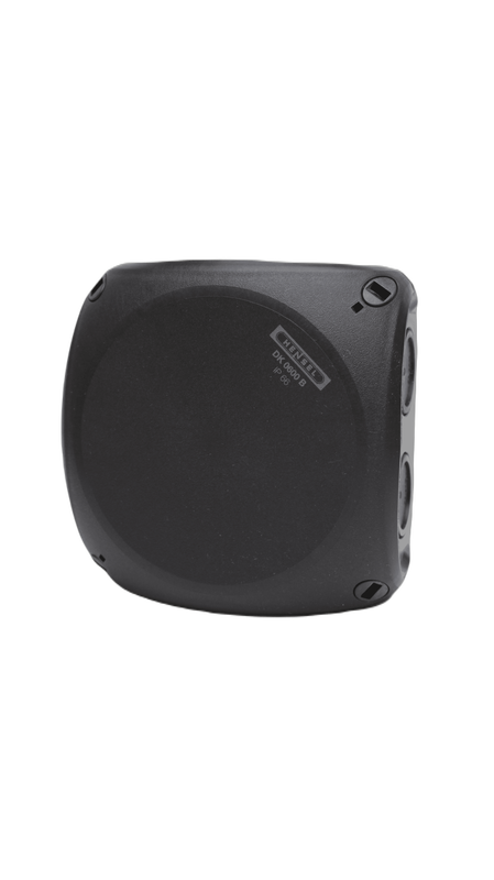 Hensel Siyah Kablo Bağlantı Buat IP66 130x130x77 - DK 0600 B - 1