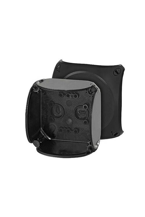 Hensel Siyah Kablo Bağlantı Buatı IP66/IP67/IP69 93x93x62 - KF 0200 C - 1