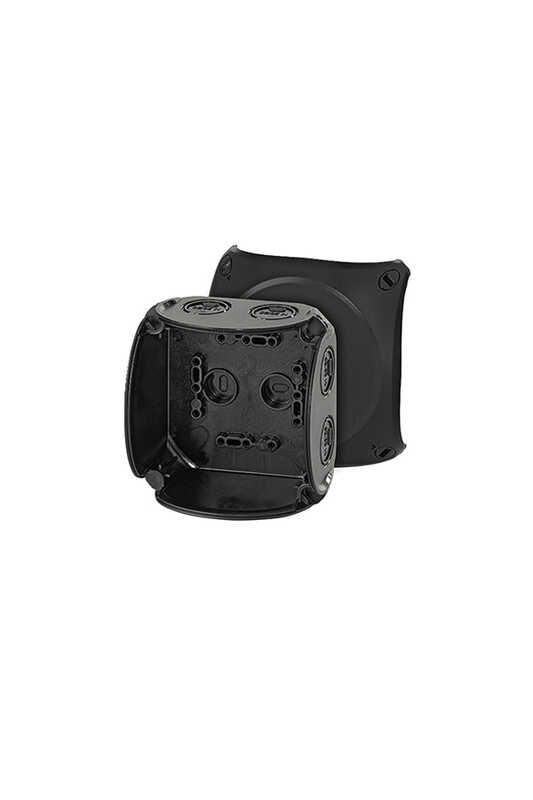 Hensel Siyah Kablo Bağlantı Buatı IP66/IP67/IP69 104X104X70 - KF 0400 B - 2