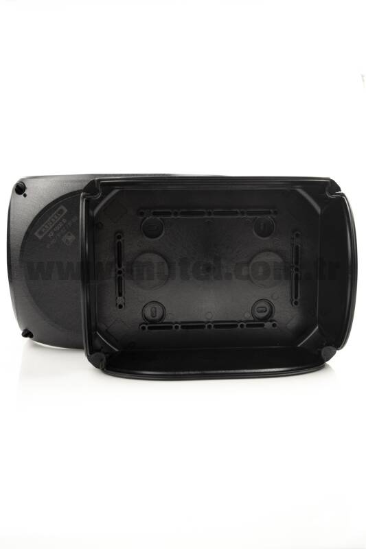 Hensel Siyah Kablo Bağlantı Buatı IP66/IP67/IP69 210X155X92 - KF 1600 B - 3