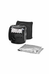 Hensel Siyah Su Geçirmez IP67/IP68 Jelli Buat 104x104x70 - WP 0404 B - HENSEL