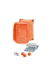 Hensel Turuncu Yangın Buatı IP65/IP66 155x210x92 - FK 1606 - HENSEL