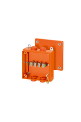 Hensel Turuncu Yangın Buatı IP65/IP66 200x200x80 - FK 9255 - HENSEL