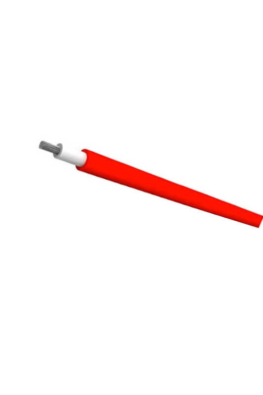 Hes 6mm Kırmızı Solar Kablo - H1Z2Z2-K - 1