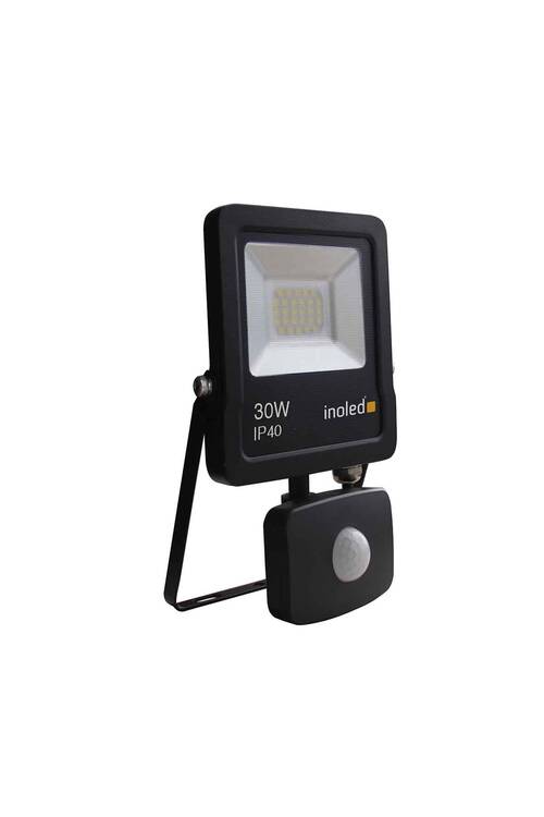 İnoled 30W 6500K IP40 Sensörlü Led Projektör Beyaz 522301 - 1