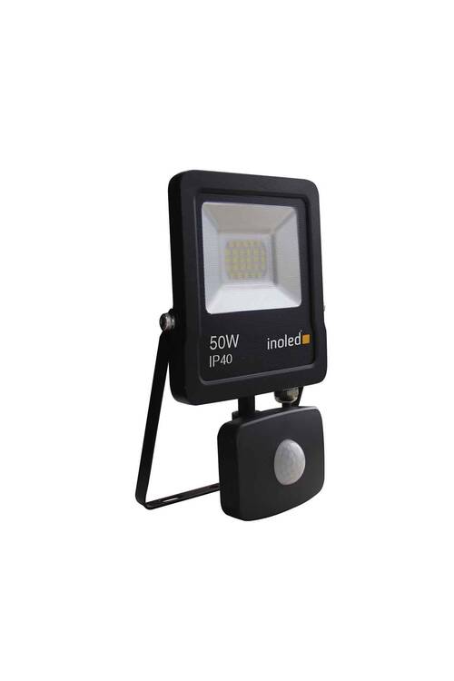 İnoled 50W 6500K IP40 Sensörlü Led Projektör Beyaz 522401 - 1