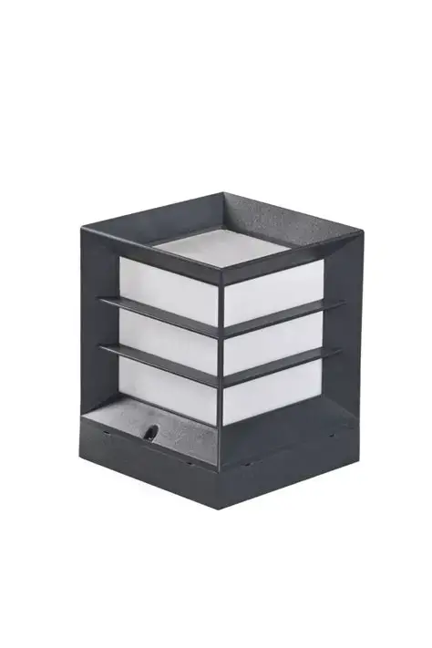 Kare Küp Aydınlatma Set Üstü Panjurlu - 1