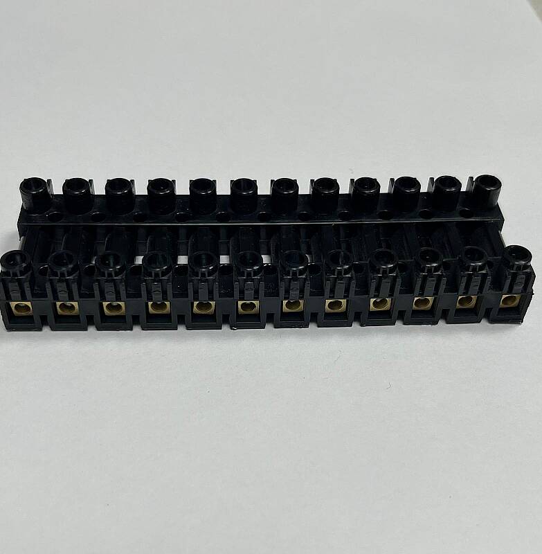 Klemens 12'li Geçmeli 2.5-4mm Siyah - 1
