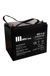 Mervesan 12V 100AH Kuru Tip Bakımsız Akü MRW-12/100 - MERVESAN