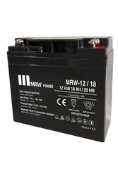 Mervesan 12V 18AH Kuru Tip Bakımsız Akü MRW-12/18 - MERVESAN
