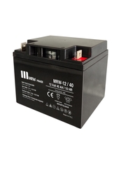 Mervesan 12V 40AH Kuru Tip Bakımsız Akü MRW-12/40 - MERVESAN