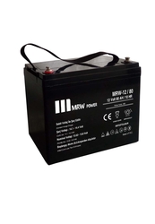 Mervesan 12V 80AH Kuru Tip Bakımsız Akü MRW-12/80 - MERVESAN