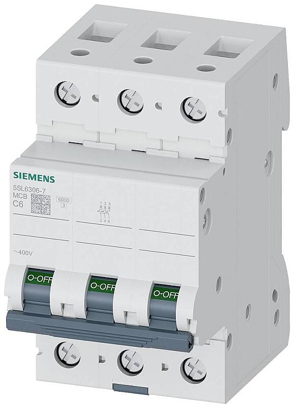Otomatik Sigorta 1X6A C 6kA - Siemens 5SL6306-7 - 1