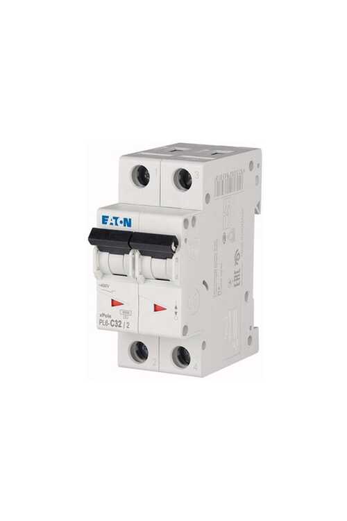 Otomatik Sigorta 2X32A C 6kA - Eaton 286570 PL6-C32-2 - 1