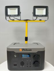 Pelsan 100W Şarjlı Taşınabilir Led Projektör - PELSAN (1)