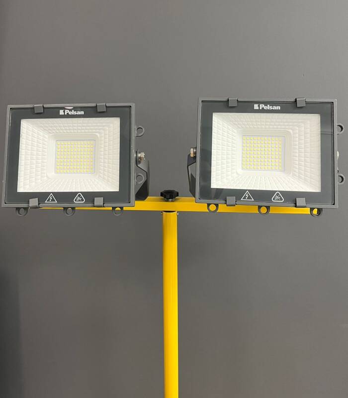 Pelsan 24V 2X50W IP66 Tripod Ayaklı Led Projektör - 2