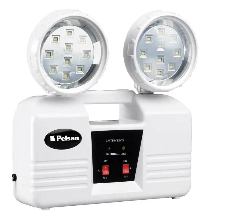 Pelsan 2x10W IP40 Ledli Sıva Üstü Acil Aydınlatma Armatürü - 203907 - 1
