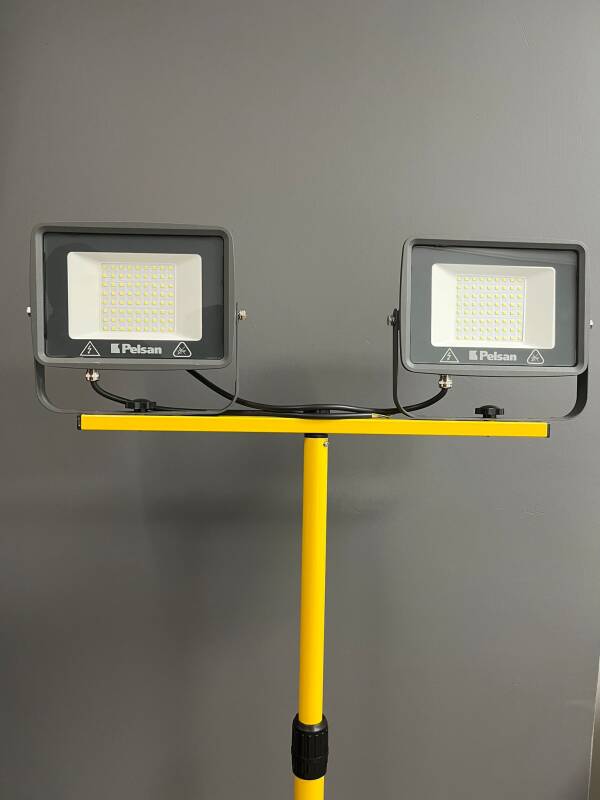 Pelsan 2x50W Tripod Ayaklı Led Projektör - 2
