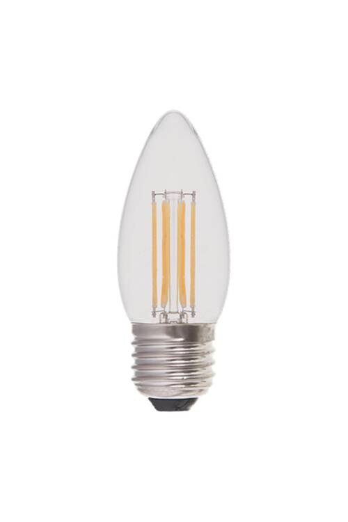 Pelsan 4W 3000K E27 Buji Filament Lamba - 313437 - 1
