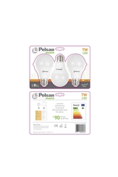 Pelsan 7W 4000K E27 Led Lamba 3'lü Paket - 313398 - PELSAN