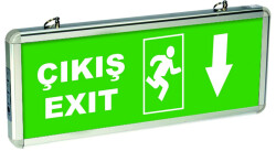 Pelsan Exiled Çift Yön Çıkış Yönlendirme Armatürü - 203888 - Pelsan