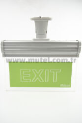 Pelsan Exit Vialed (3 Saat) Çift Yön 3W IP40 Acil Yönlendirme Armatürü E5 Etiketli - 201013 - 2
