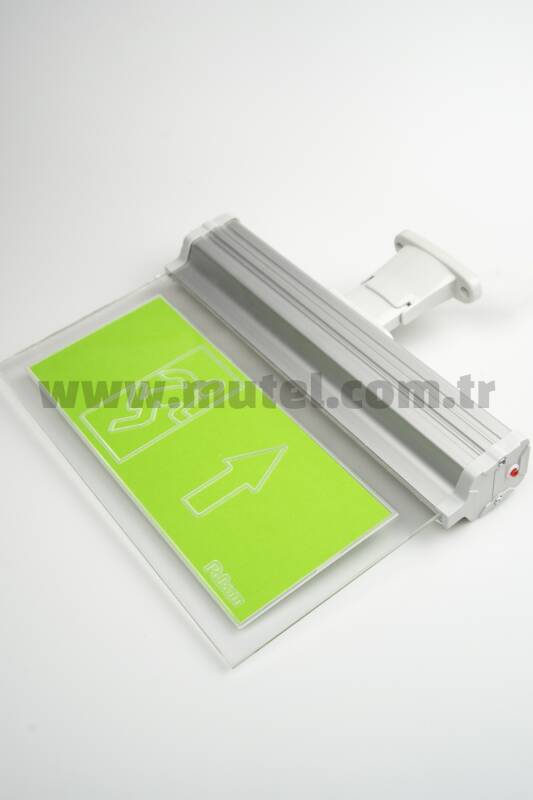 Pelsan Exit Vialed (3 Saat) Çift Yön 3W IP20 Acil Yönlendirme Armatürü E304 Etiketli - 200981 - 3