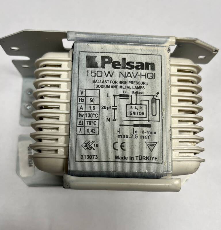 Pelsan Metal Halide 150W Balast - 313073 - 1