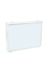 Pelsan Negatoskop 42W 6500K IP65 60x60 Sıva Üstü Led Hastane Armatürü - 106101 - PELSAN