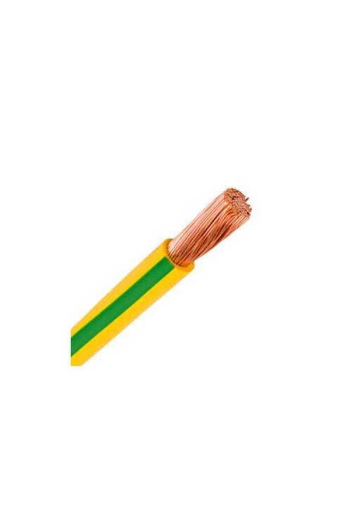 Prysmian 0,75mm Sarı-Yeşil Nyaf Çok Telli Yanmaz Halogen Free Topraklama Kablo H05Z1-K - 1