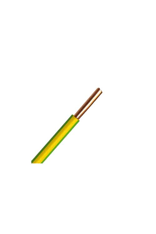 Prysmian 1,5mm Sarı Yeşil Nya Tek Telli Yanmaz Halojen Free Topraklama Kablo- H07Z1-U - 2
