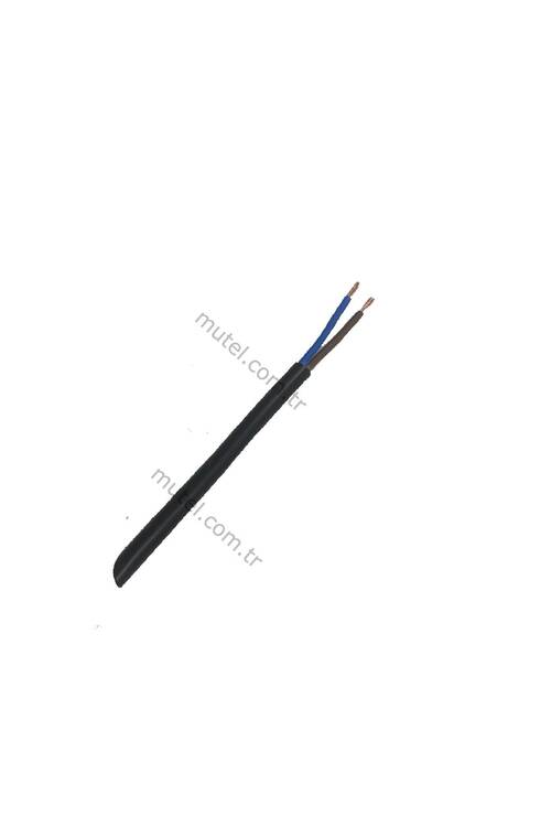 Prysmian 2x1,5mm TTR Siyah Kablo - H05VV-F - 2