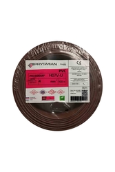 Prysmian 4mm Kahverengi Nya Tek Telli Kablo - H07V-U - 1