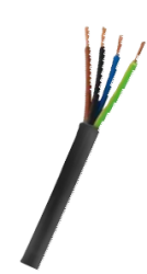 Prysmian 4x0,75mm TTR Siyah Kablo - H05VV-F - PRYSMIAN