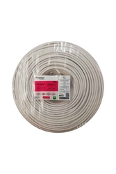 Prysmian 4x1mm TTR Beyaz Kablo H05VV-F - PRYSMIAN