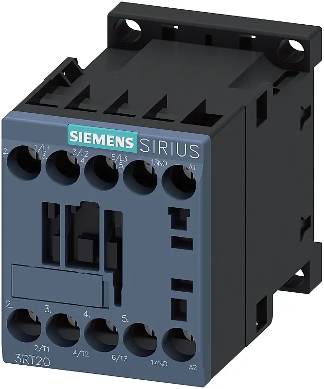 Siemens 12A 24V AC 5,5kW 1NO Sirius Kontaktör 3RT2017-1AB01 - 1