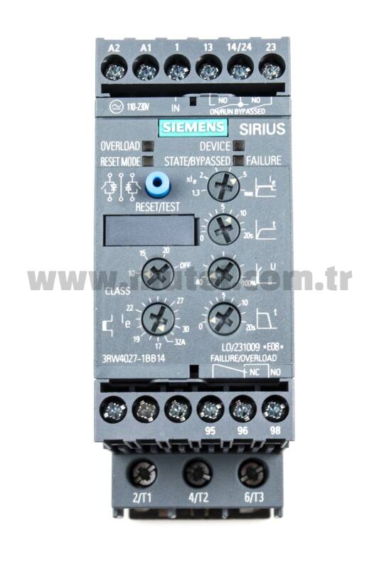 Siemens 15kW Sirius Yumuşak Yol Verici (Soft Starter) 3RW4027-1BB14 - 2