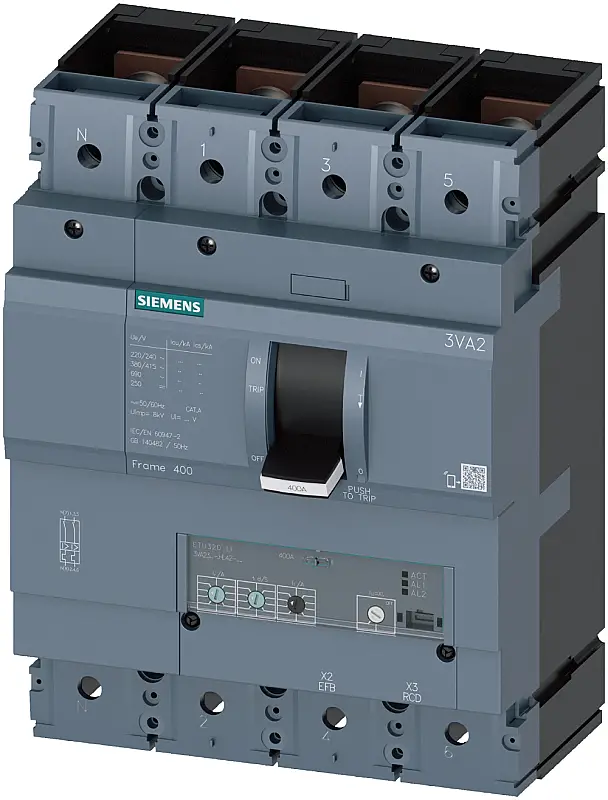 Siemens 160-400A 36kA Kompakt Şalter 3VA2340-4HL42-0AA0 - 1