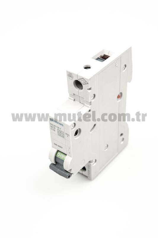 Siemens 16A C Tipi 1Faz 6Ka Otomatik Sigorta 5SL6116-7 - 1
