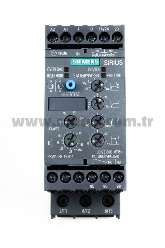 Siemens 18,5kW Sirius Yumuşak Yol Verici (Soft Starter) 3RW4028-1BB14 - 2