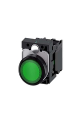 Siemens 1NO Yeşil Işıklı Yaylı Buton 3SU1106-0AB40-1BA0 - SIEMENS